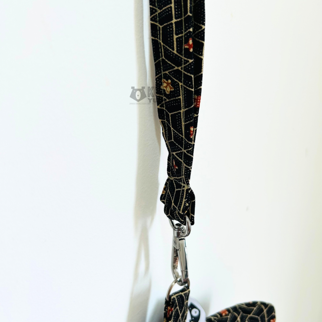Wristlet - Vintage Kimono Pouch (Upcycle) #1
