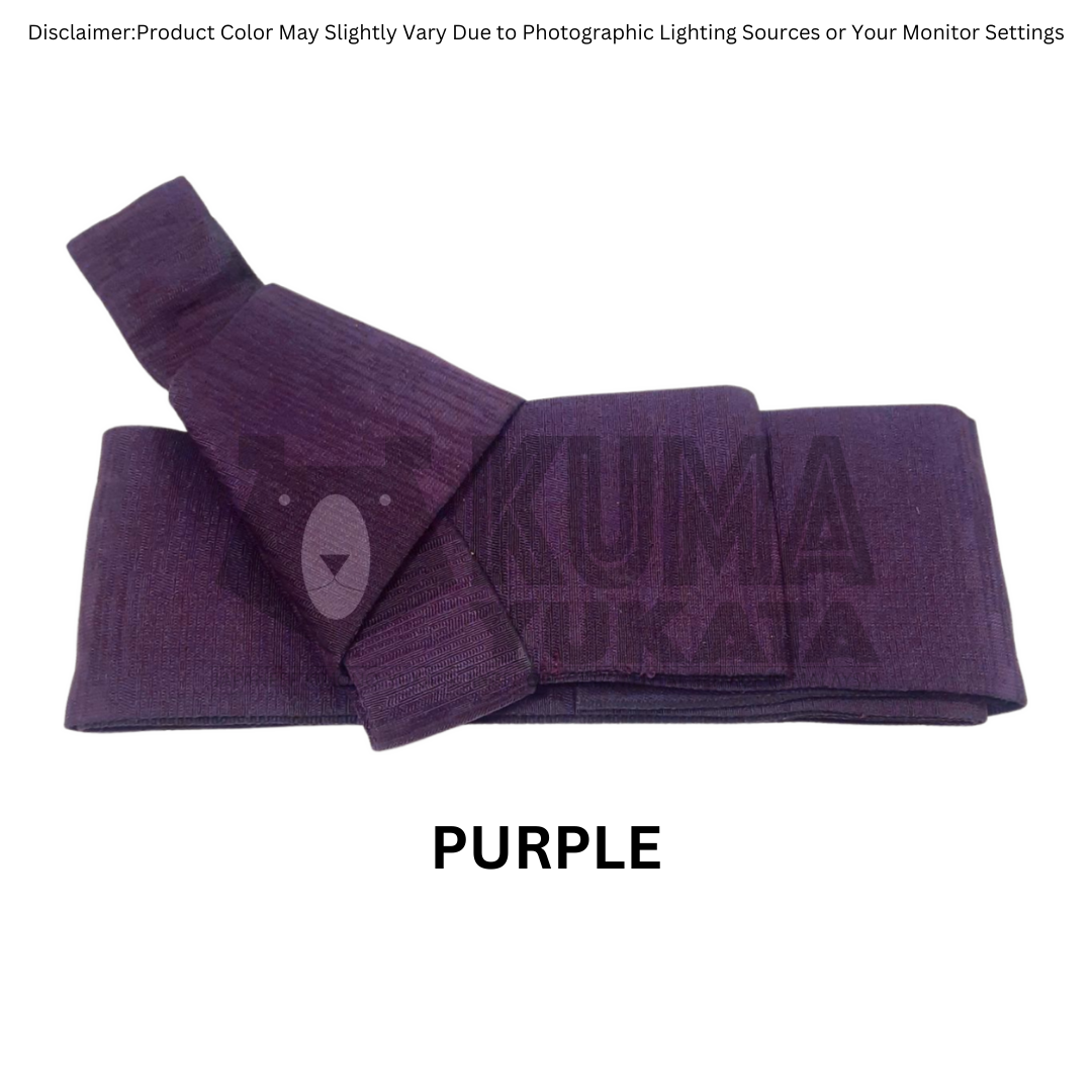 Belt - Pre-Tied Men’s Kaku Obi Belt (Velcro Closure)
