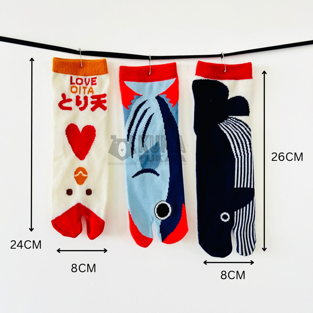 Sock - Traditional Japanese Tabi Socks (Short Crew)