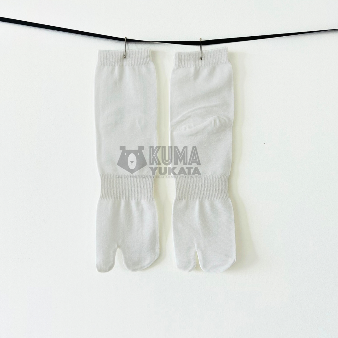 Sock White - Traditional Japanese Tabi Socks (Short Crew)