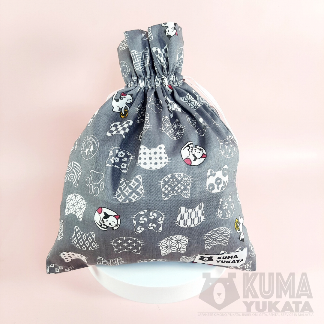 Bag Kinchaku (Japanese drawstring bag) #3