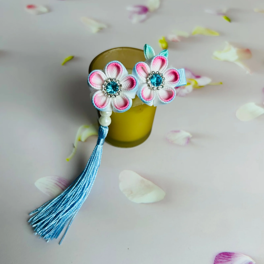 Hair clips - Twin Hana (Handmade)